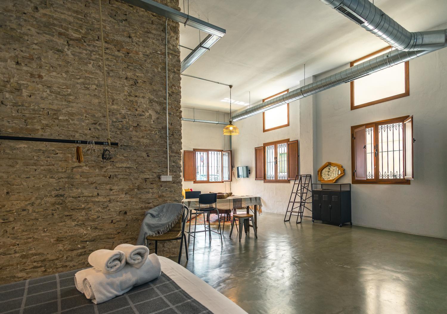 Loft-Style Ground Floor Flat Lägenhet Sevilla Exteriör bild