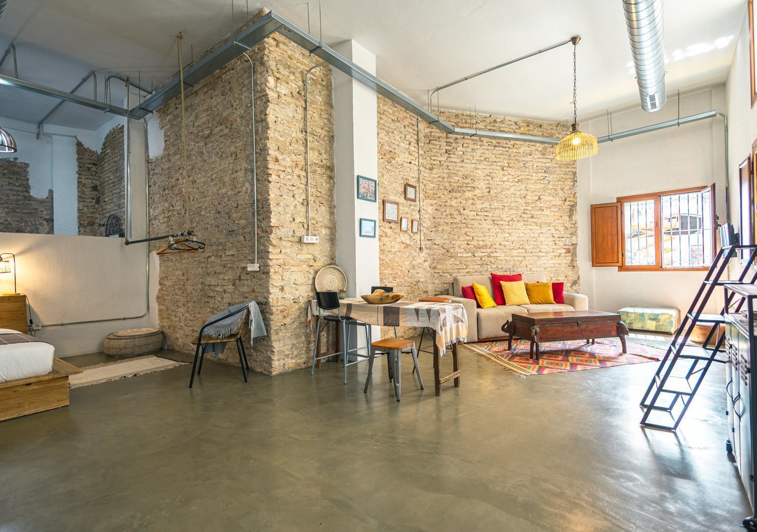 Loft-Style Ground Floor Flat Lägenhet Sevilla Exteriör bild